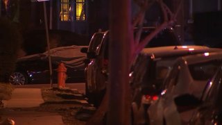 car on a philadelphia street