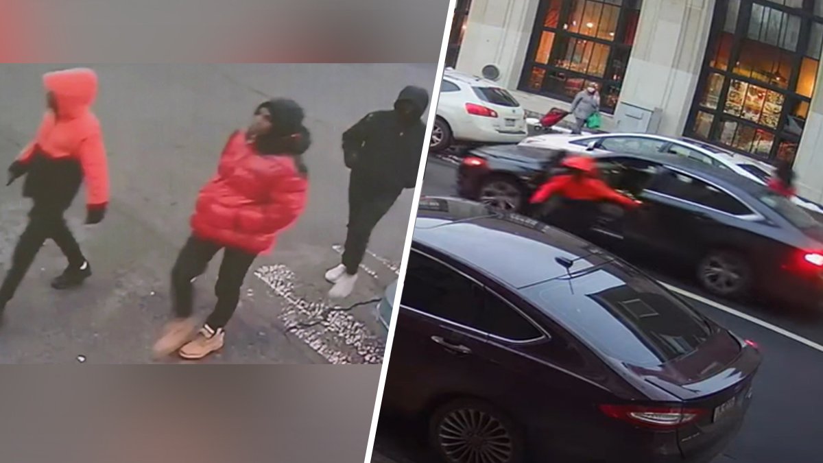 Caught on Cam: Trio Tries to Steal, Then Crashes, Car With Kids Inside ...