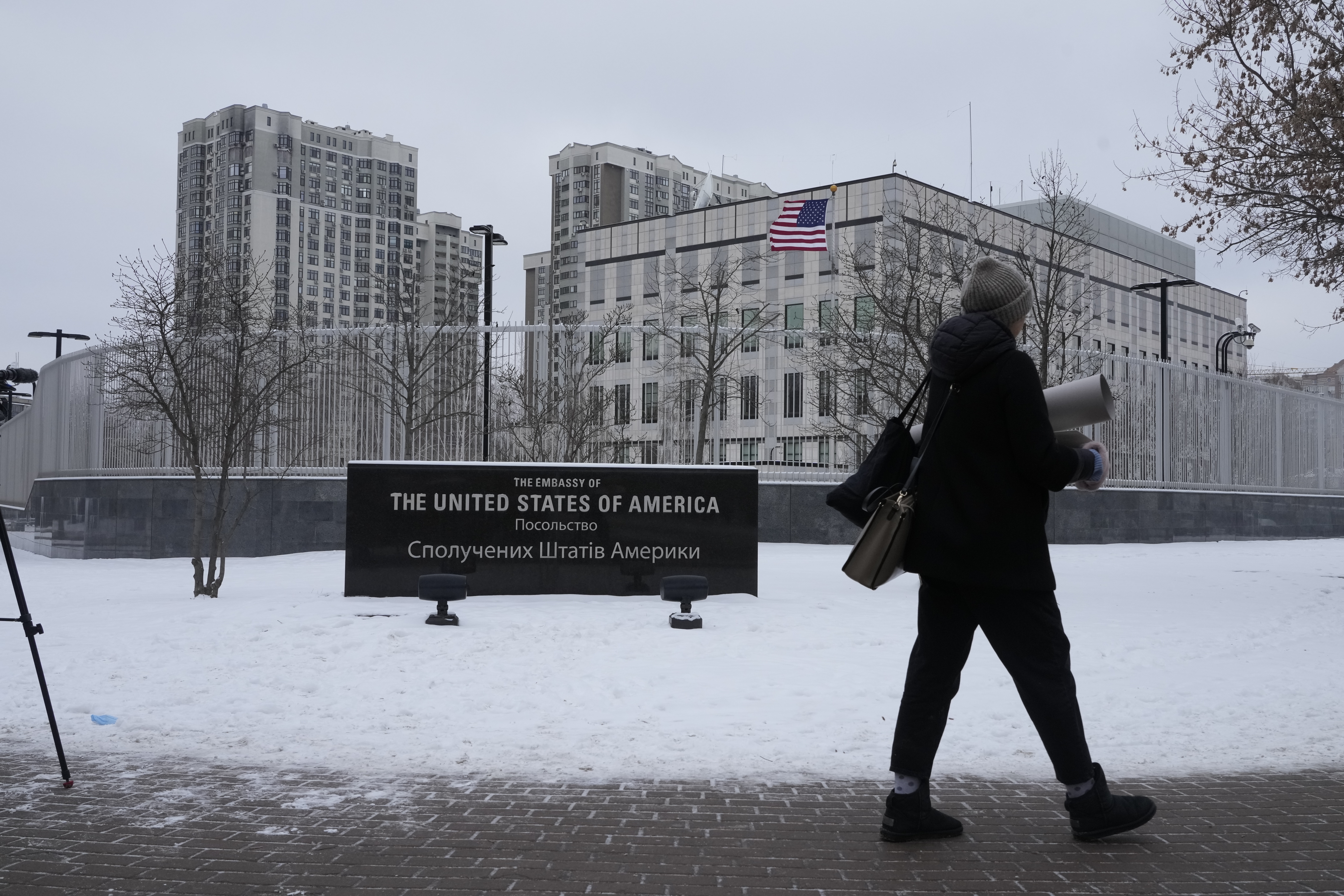 US to Evacuate Ukraine Embassy Amid Russian Invasion Fears - Vimarsana News