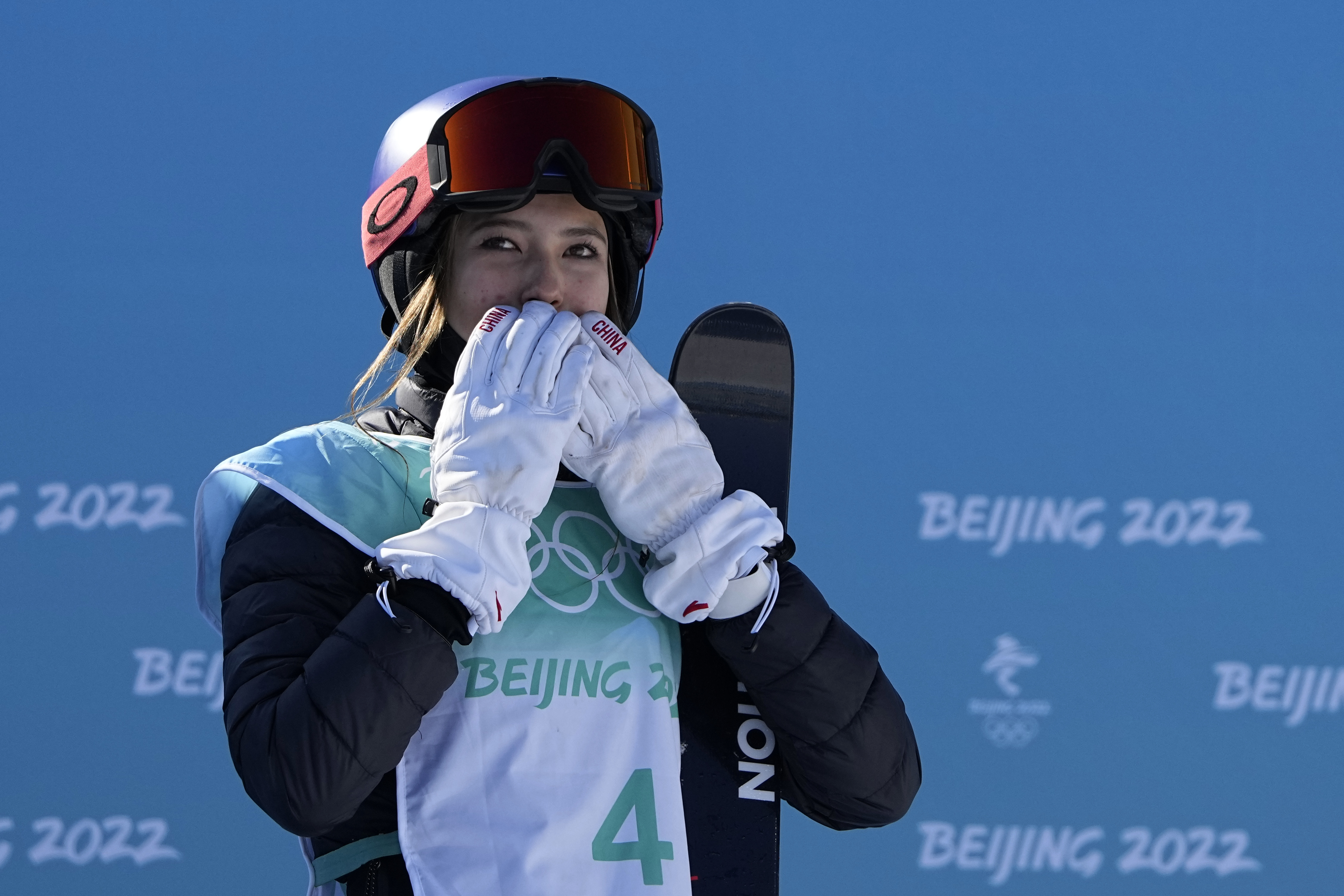 US-Born Eileen Gu Wins Olympic Gold Medal for China in Womens Big Air