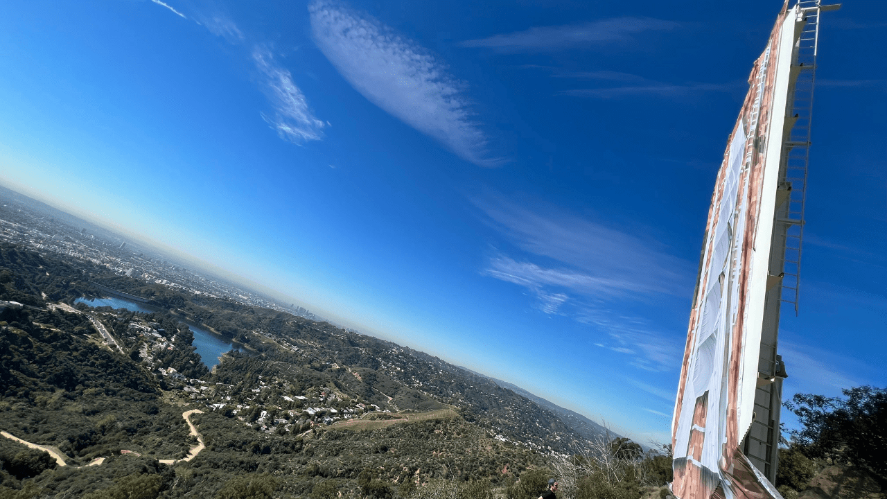 la rams hollywood sign