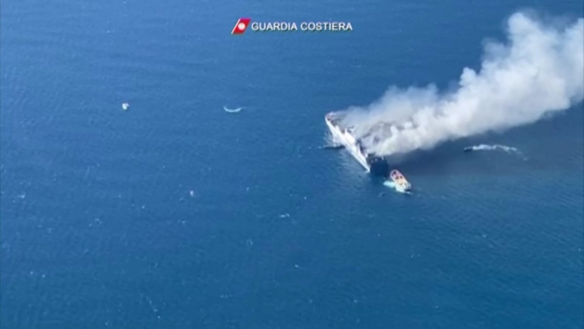 Greek Rescuers Search Burning Ferry – NBC10 Philadelphia - Vimarsana News
