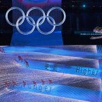Performers during the opening ceremony of the Beijing 2022 Winter Olympic Games at National Stadium in Beijing, China.
