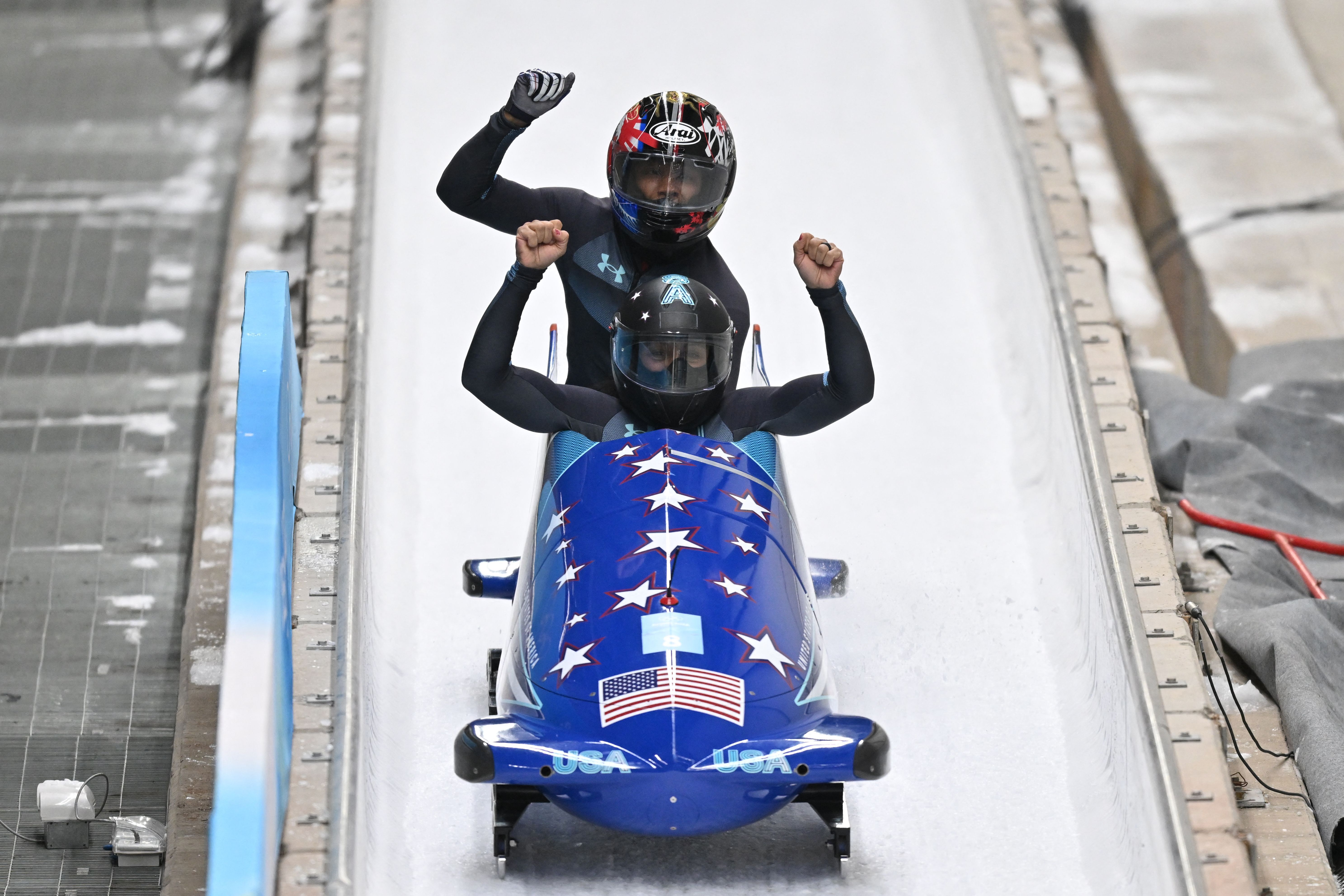 Meyers Taylor Takes Home Bronze in Two-Women Bobsled