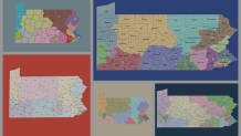 redistricting maps of Pennsylvania