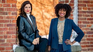 Girls Who Code founder Reshma Saujani and CEO Dr. Tarika Barrett.