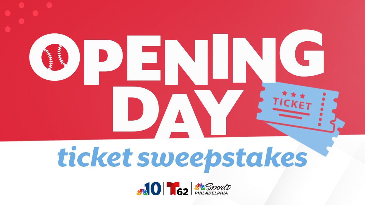 Enter For Your Chance to Win Tickets to Phillies Opening Day! NBC10