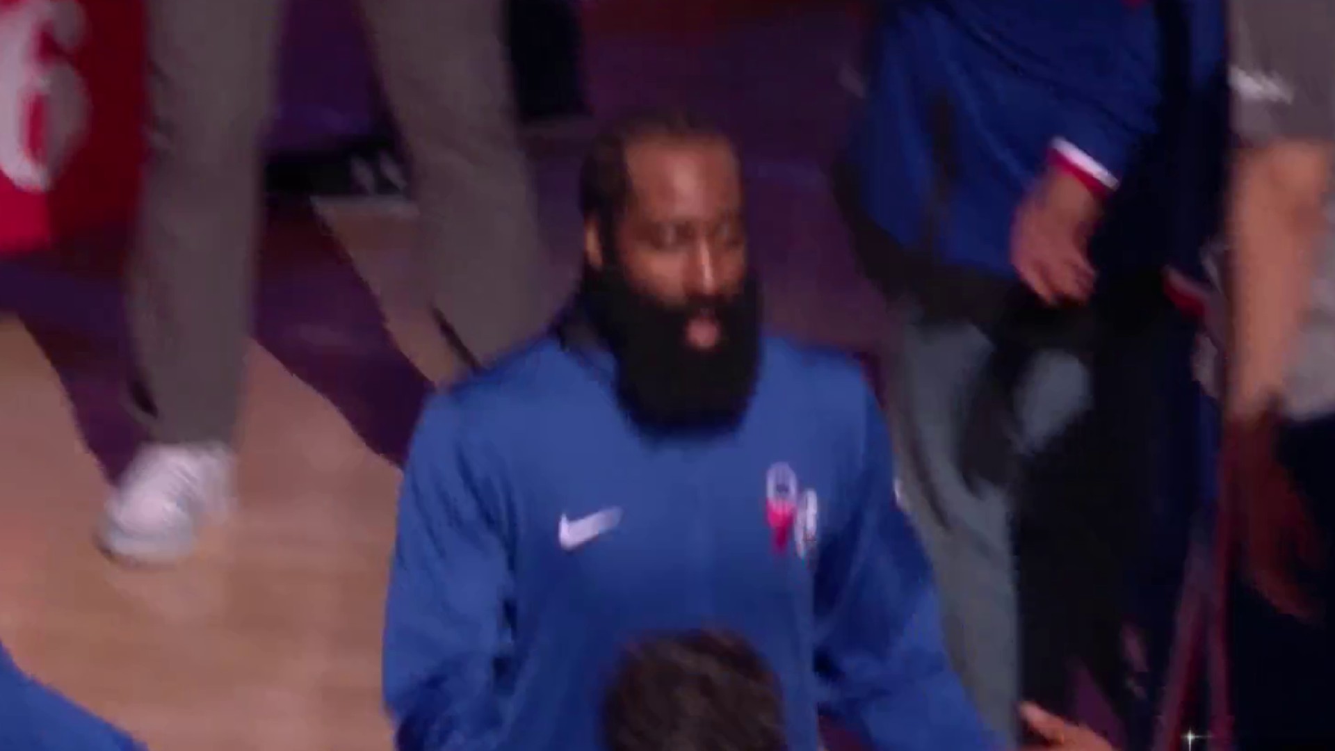 James Harden puts on a show in home debut - Liberty Ballers