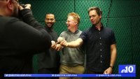 ‘Take Me Out' Stars Talk Baseball, Play