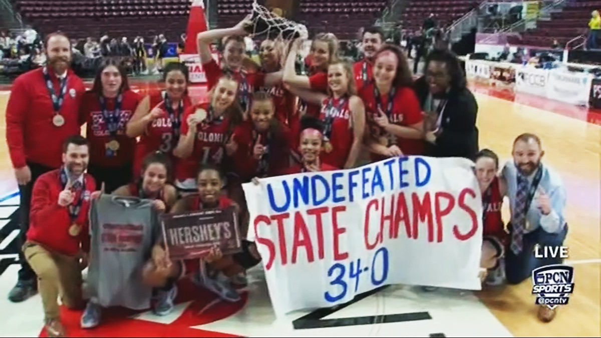 Plymouth Whitemarsh Colonials Celebrate State Championship