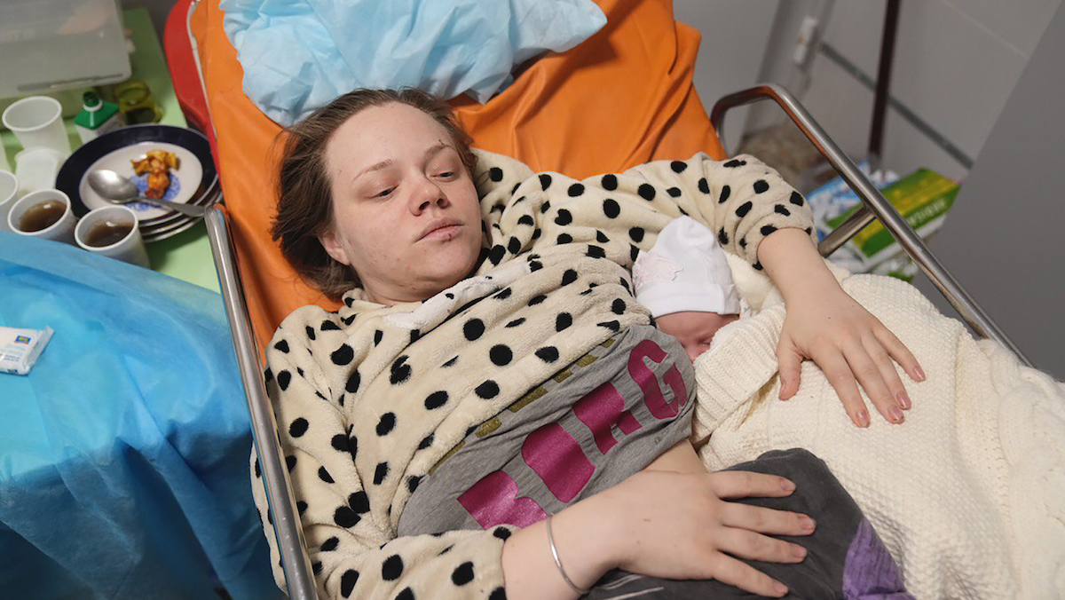 Mariana Vishegirskaya baby ukraine hospital