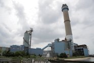 A general view of the B.L. England Generating Station, the last coal-powered plant in New Jersey, Wednesday, June 5, 2019, in Upper Township, N.J.