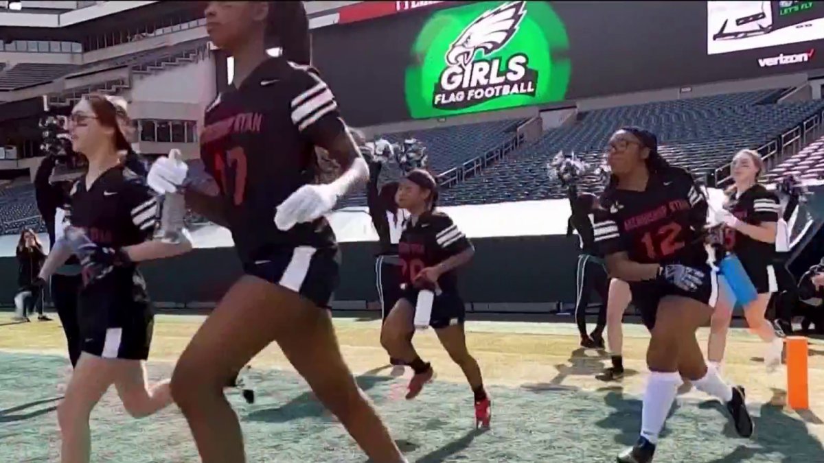 Philadelphia Eagles Make Donation To Launch High School Flag Football  League For Girls - CBS Philadelphia