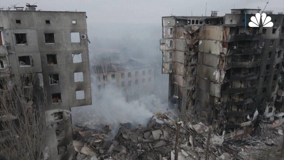 Drone Footage Shows Destruction in Chernihiv, Ukraine – NBC10 Philadelphia