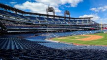 Phillies fan who took huge hit after storming field vows to return to  Citizens Bank Park for World Series 