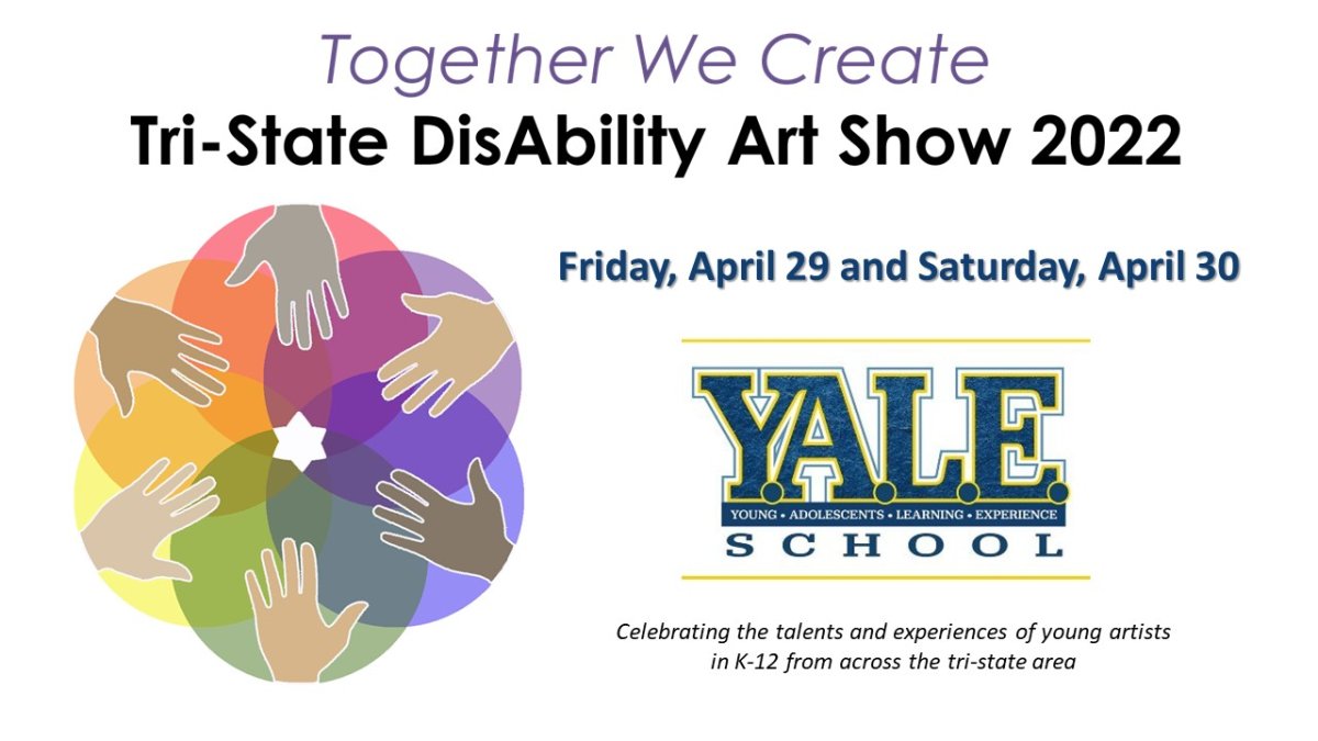Y.A.L.E. School NJ to Host 2nd Annual Tri-State DisAbility Art Show, April 29-30 - Vimarsana News
