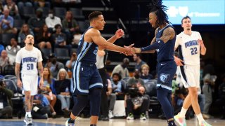 Memphis Grizzlies star Ja Morant won the NBA's Most Improved Player award while teammate Desmond Bane finished fifth. (USA TODAY Sports)