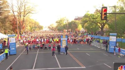 Broad Street Run: Philly man runs race with basketball and Allen