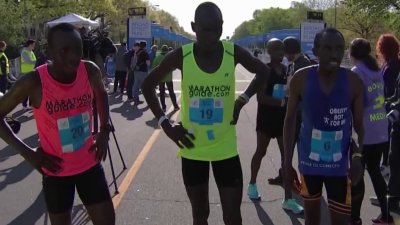 Broad Street Run: Philly man runs race with basketball and Allen