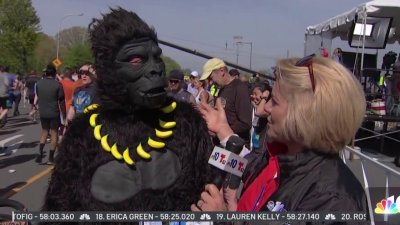 Broad Street Run: Philly man runs race with basketball and Allen