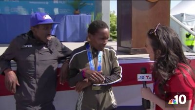 Broad Street Run: Philly man runs race with basketball and Allen