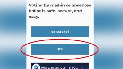 Historic First as Voting Materials in Philadelphia Are Offered in Chinese