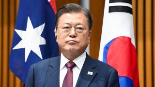 South Korean President Moon Jae-in