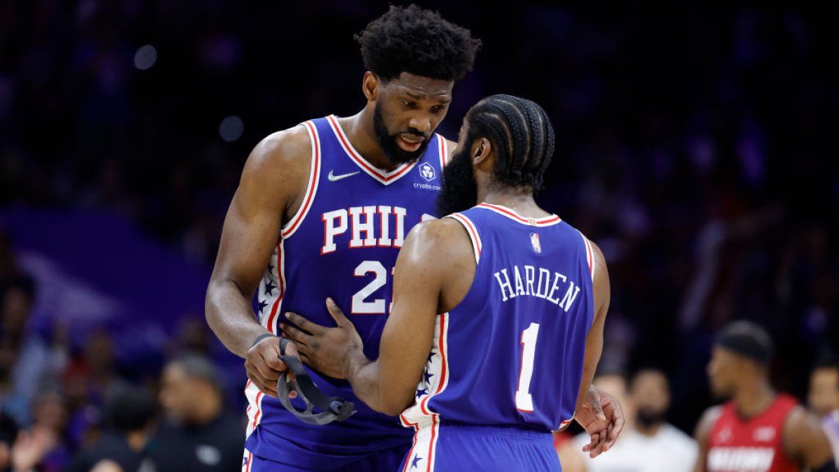 Here's a first look at Joel Embiid's face mask (PHOTO) - NBC Sports