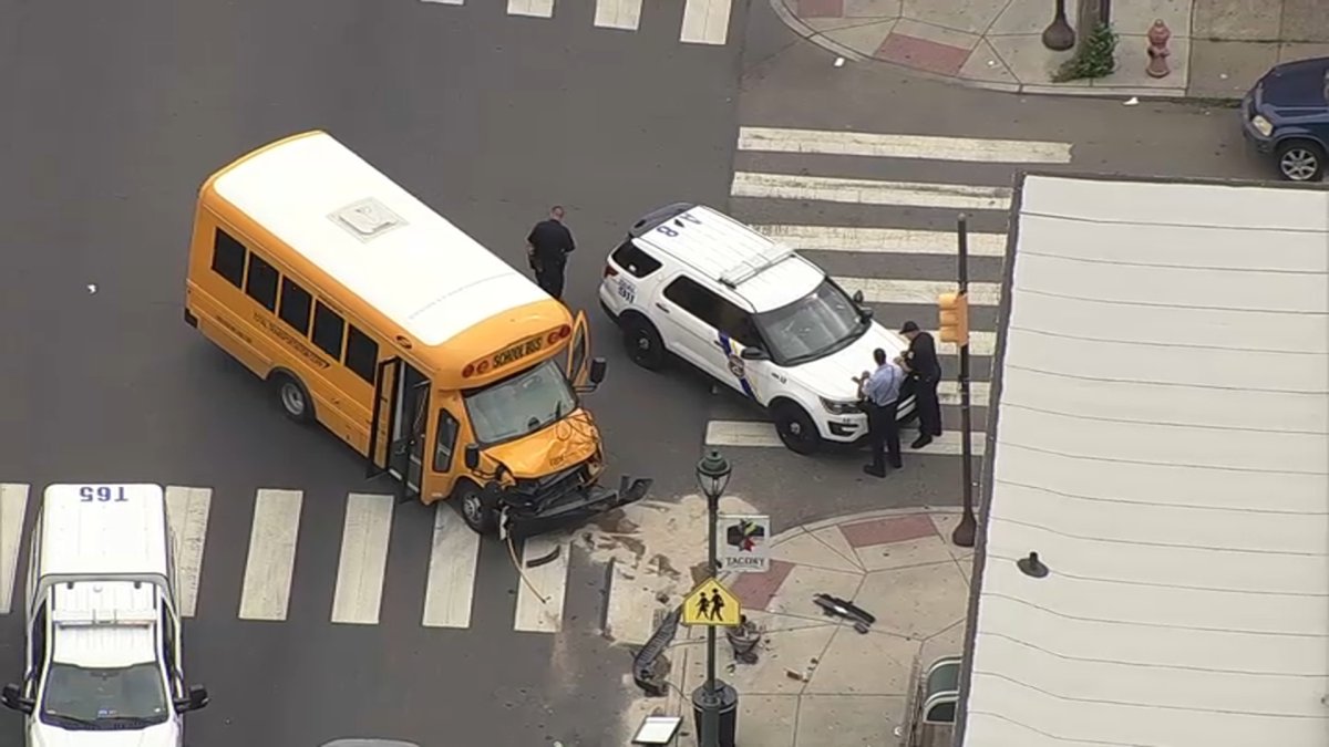 Yellow School Bus Crashes in Northeast Philadelphia – NBC10 Philadelphia