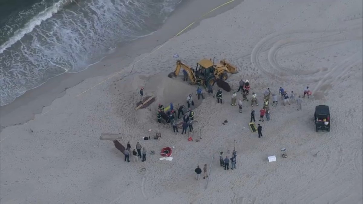 Teen Dies After Sand Collapses on Him at Beach in Toms River - NBC 10 Philadelphia : A teen boy died from his injuries while his teen sister was rescued after sand collapsed on them at a beach in Toms River, New Jersey.  | Tranquility 國際社群