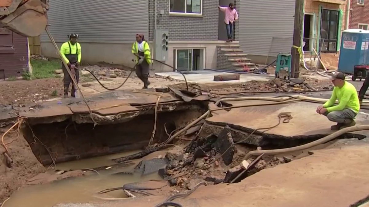 Massive Water Break Floods North Philly Neighborhood – NBC10 Philadelphia