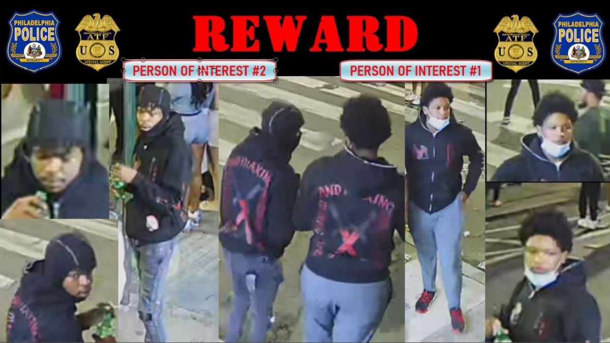 Police Search for 2 Persons of Interest in South Street Mass Shooting ...