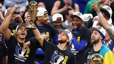 Steph Curry earns Finals MVP trophy after leading Warriors to title