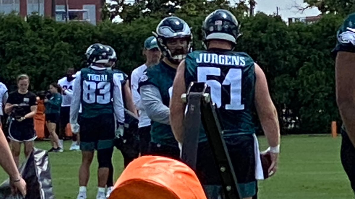 Jason Kelce heir apparent Cam Jurgens shows why Eagles drafted him – NBC  Sports Philadelphia