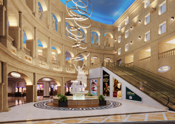 Caesars Atlantic City Plans Lobby