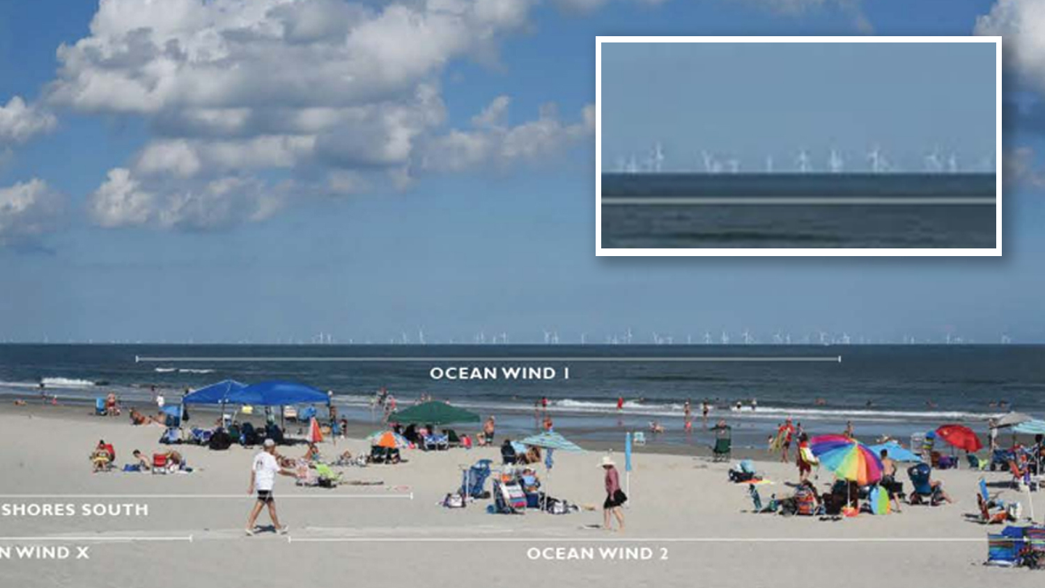 petróleo Prueba de Derbeville esclavo Enjoy the View While It Lasts. Jersey Shore with 100s of Offshore Wind  Turbines Revealed – NBC10 Philadelphia