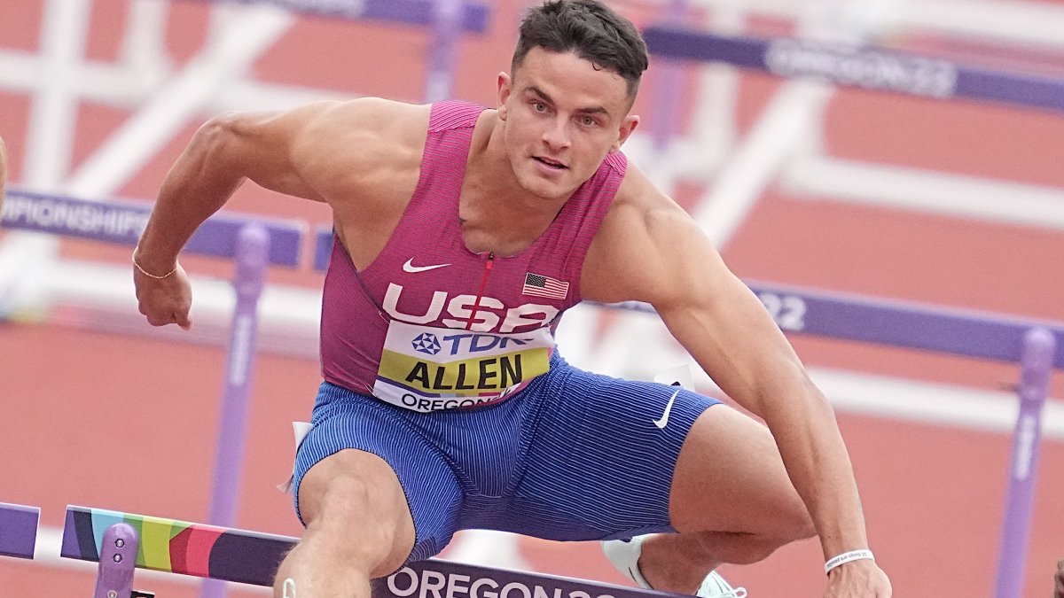 Devon Allen and playing a double role in professional sport
