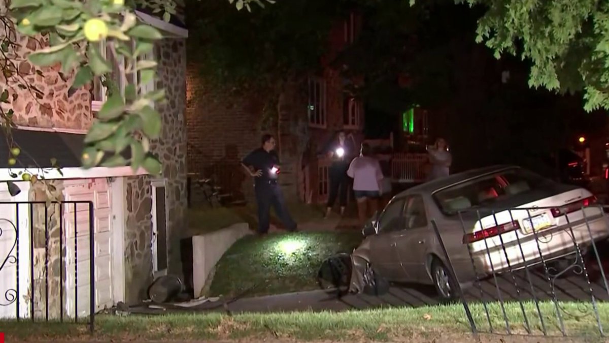 Teen in Stolen Car Leads Police Chase, Crashes Into NE Philadelphia ...