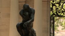 Rodin's "The Thinker" at the Philly museum