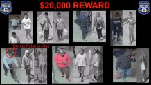 Images of young people wanted in the traffic cone beating death of a 72-year-old man along Cecil B. Moore Avenue in North Philadelphia on June 24, 2022