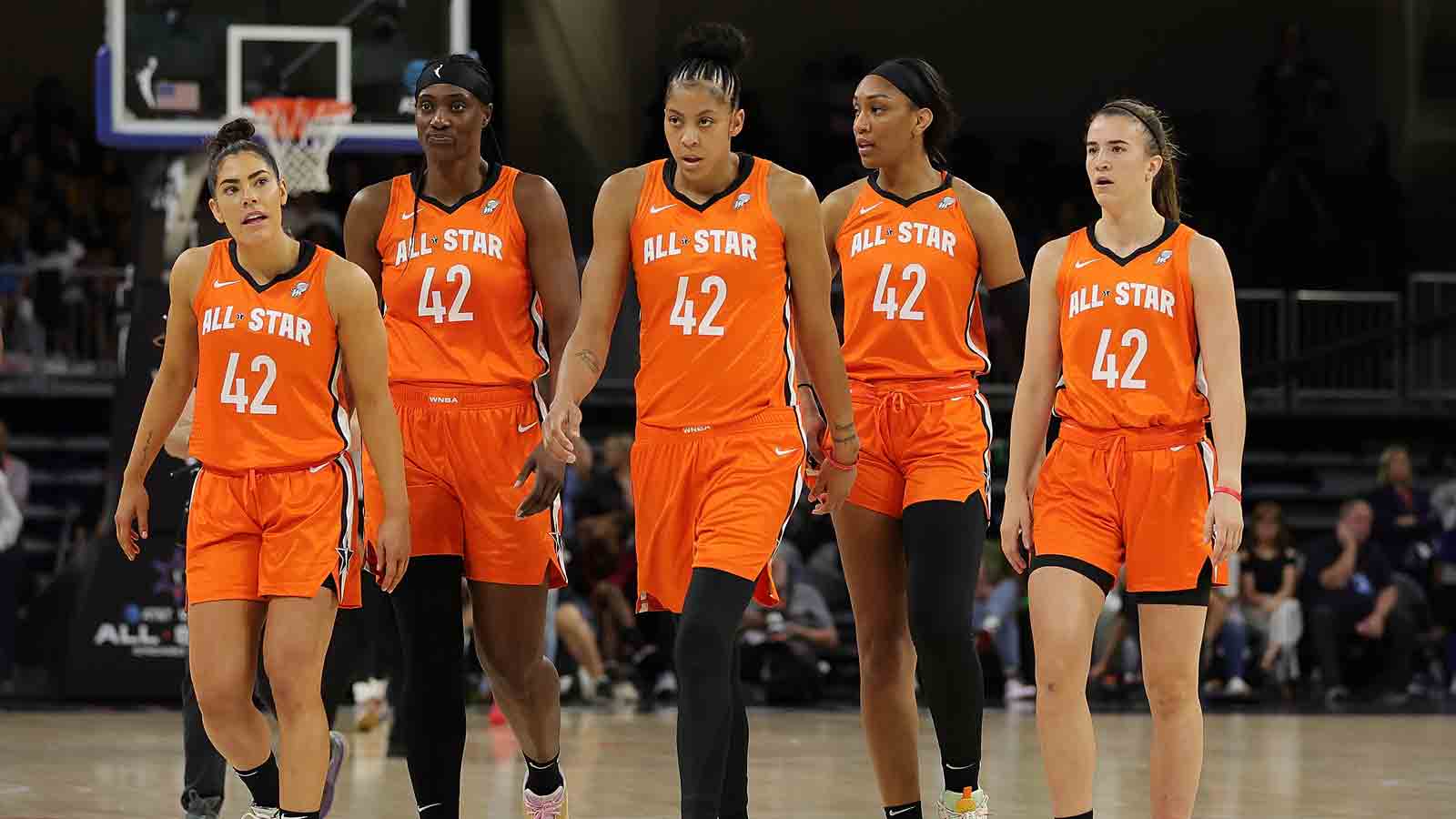 WNBA Players All Wear Brittney Griner Jerseys For Second Half Of All ...