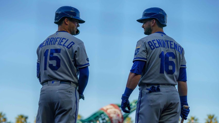 Are Yankees still interested in unvaccinated Andrew Benintendi of Royals?  Someone thinks so 