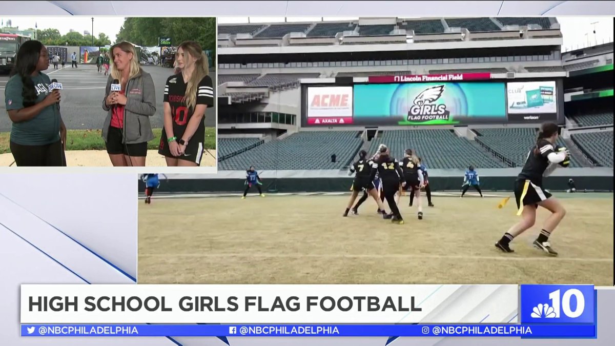 Eagles launch girls' flag football league, including Catholic teams –  Catholic Philly