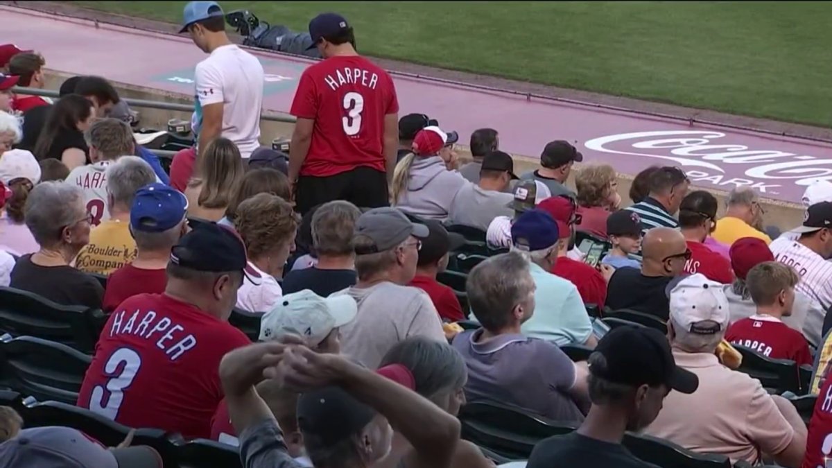 Fans excited to see Bryce Harper play for the IronPigs this week