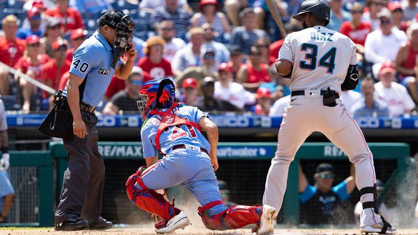 Maton's 7th-inning HR off Alcantara leads Phils past Marlins