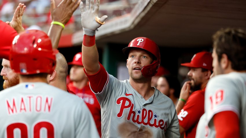 Hoskins, Phillies post 10,000th franchise win, top Reds - The San