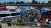1 Dies, 5 Badly Hurt as Megabus From NYC to Philly Overturns on NJ Turnpike