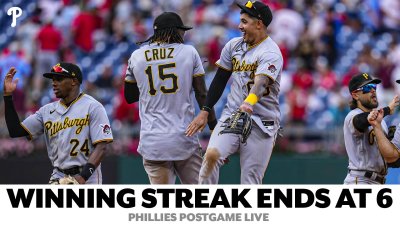 Pirates visit Phillies team on home winning streak