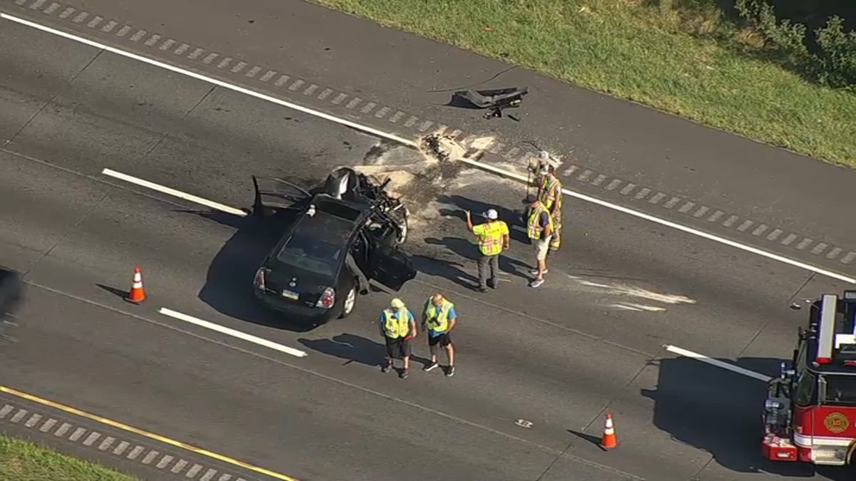 I-95 Crash in Delaware County Injures 2, Causes Traffic Backup – NBC10 ...