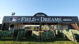 The 2022 Field of Dreams Game between the Cubs and Reds is set for Thursday night. (Getty Images)